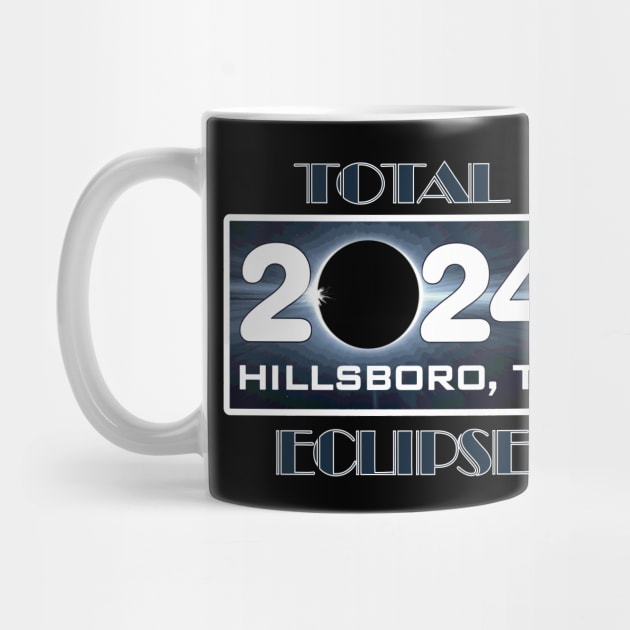 Eclipse Hillsboro Texas York Total Solar Eclipse April 2024 Totality by DesignFunk